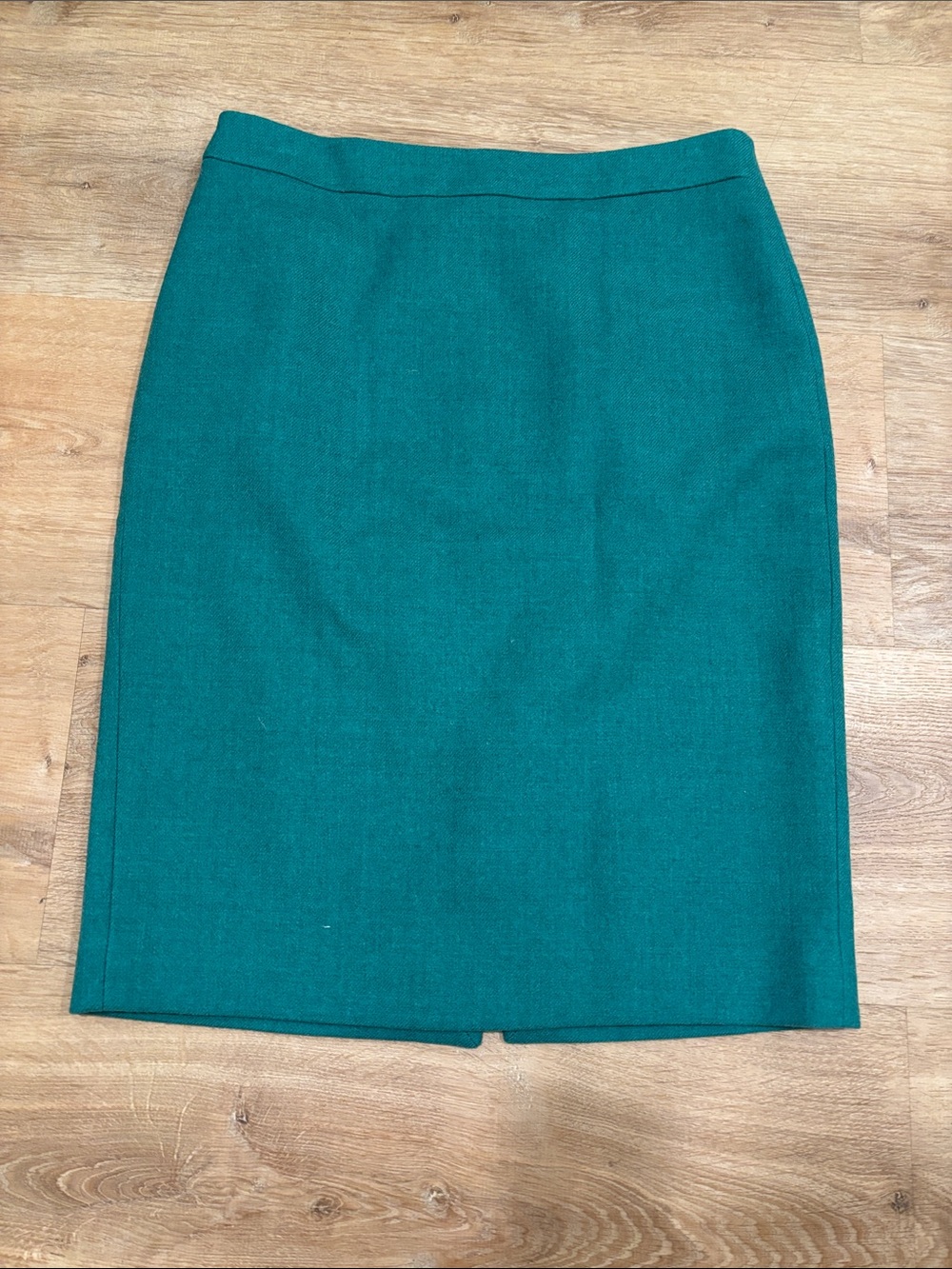J. Crew Teal Green Pencil Skirt
